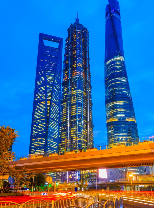 building-journey-night-travel-future-downtown