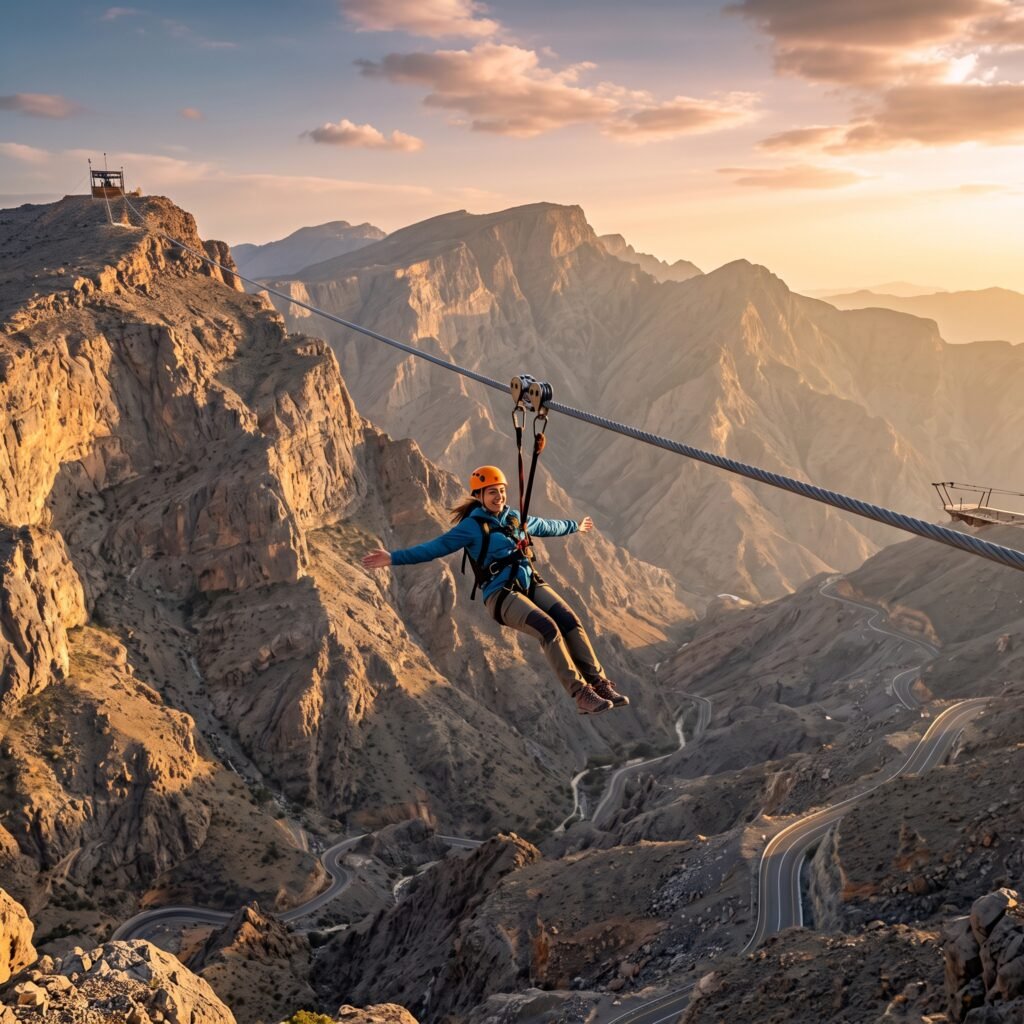 Jebel Jais Zipline